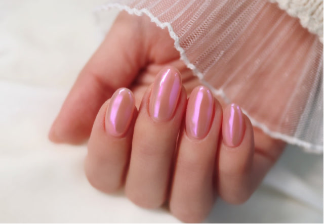 BonnieBee Grapefruit Pink Satin Powder