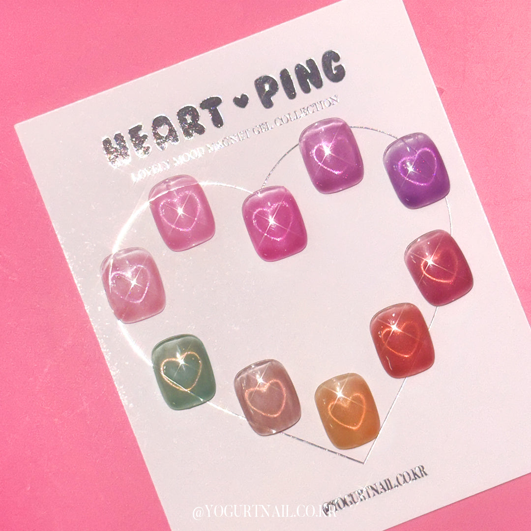 Yogurtnail Kr. - Heart Ping Collection (Individuals/Full set)