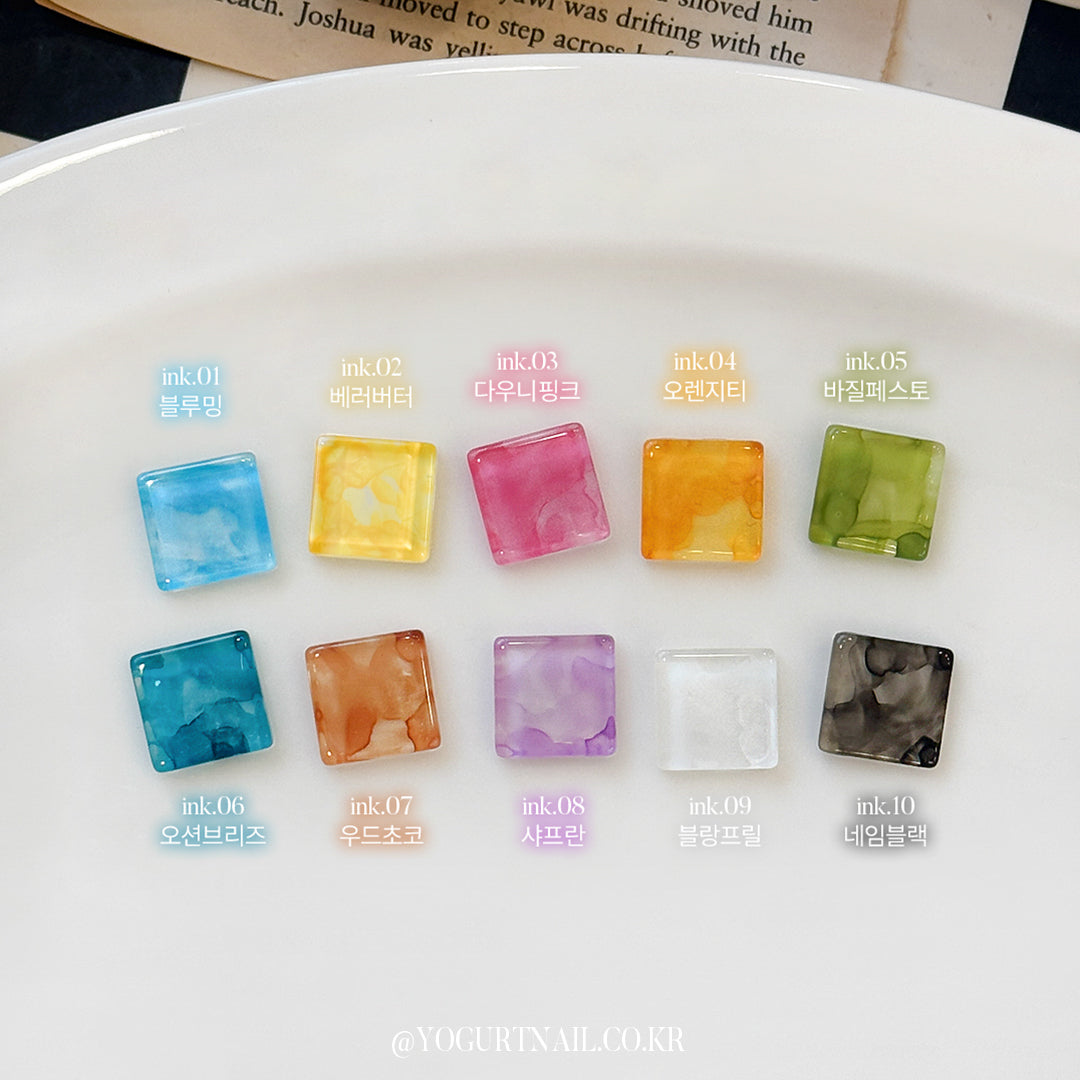 Yogurtnail Kr. - Pajamas Ink Collection (Individuals/Full set)
