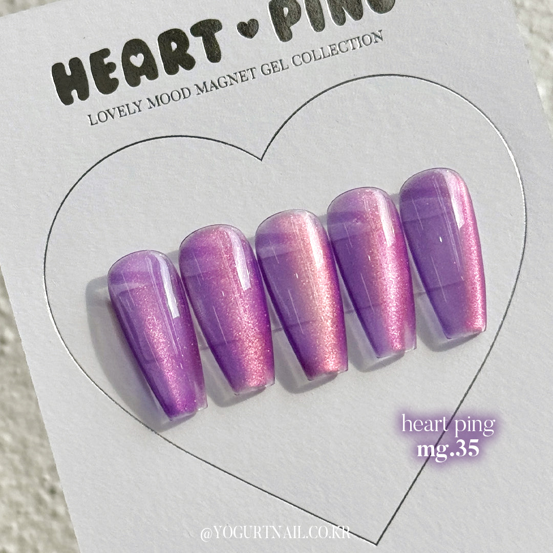 Yogurtnail Kr. - Heart Ping Collection (Individuals/Full set)