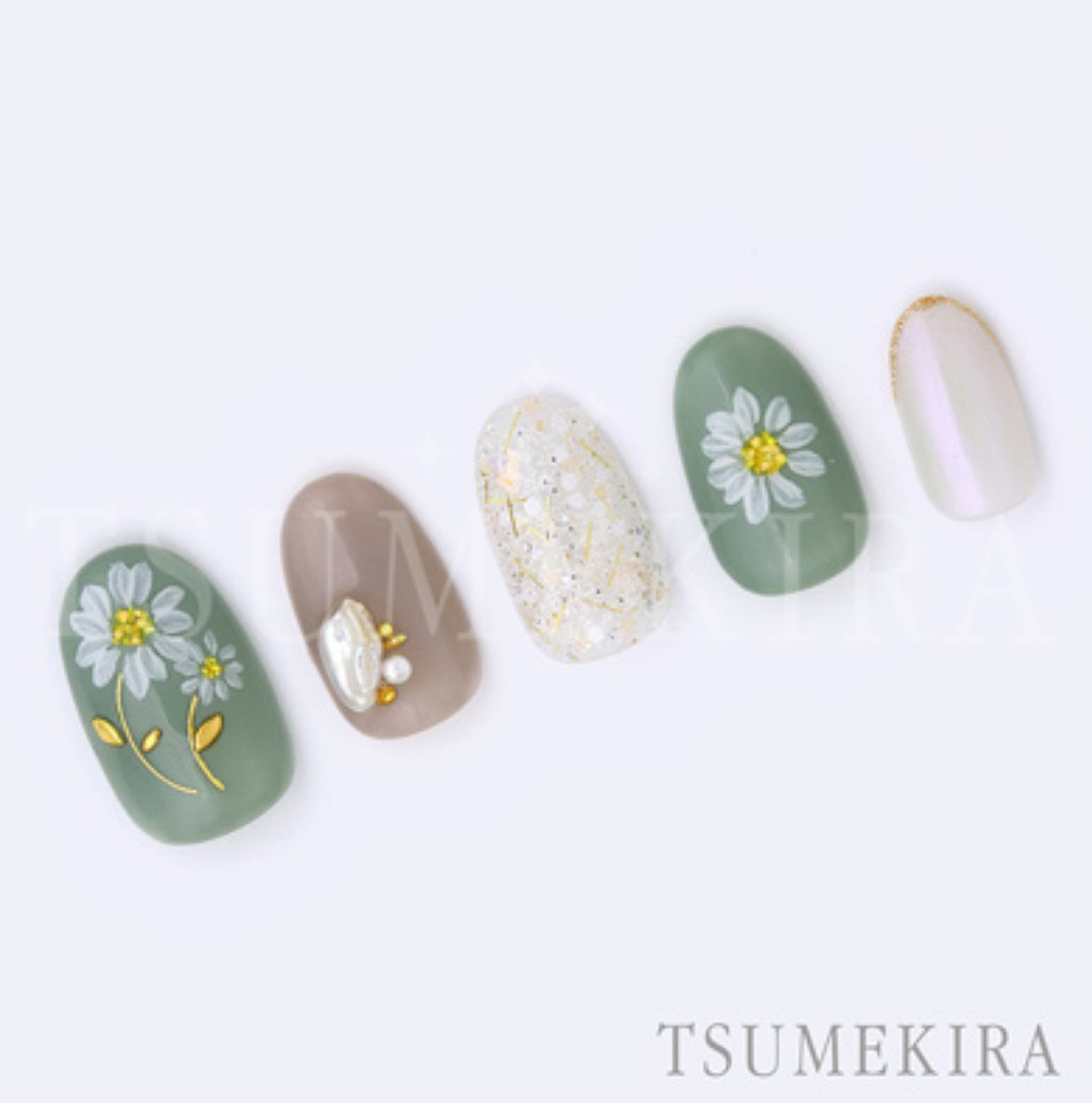 Tsumekira - Margaret Nail Sticker