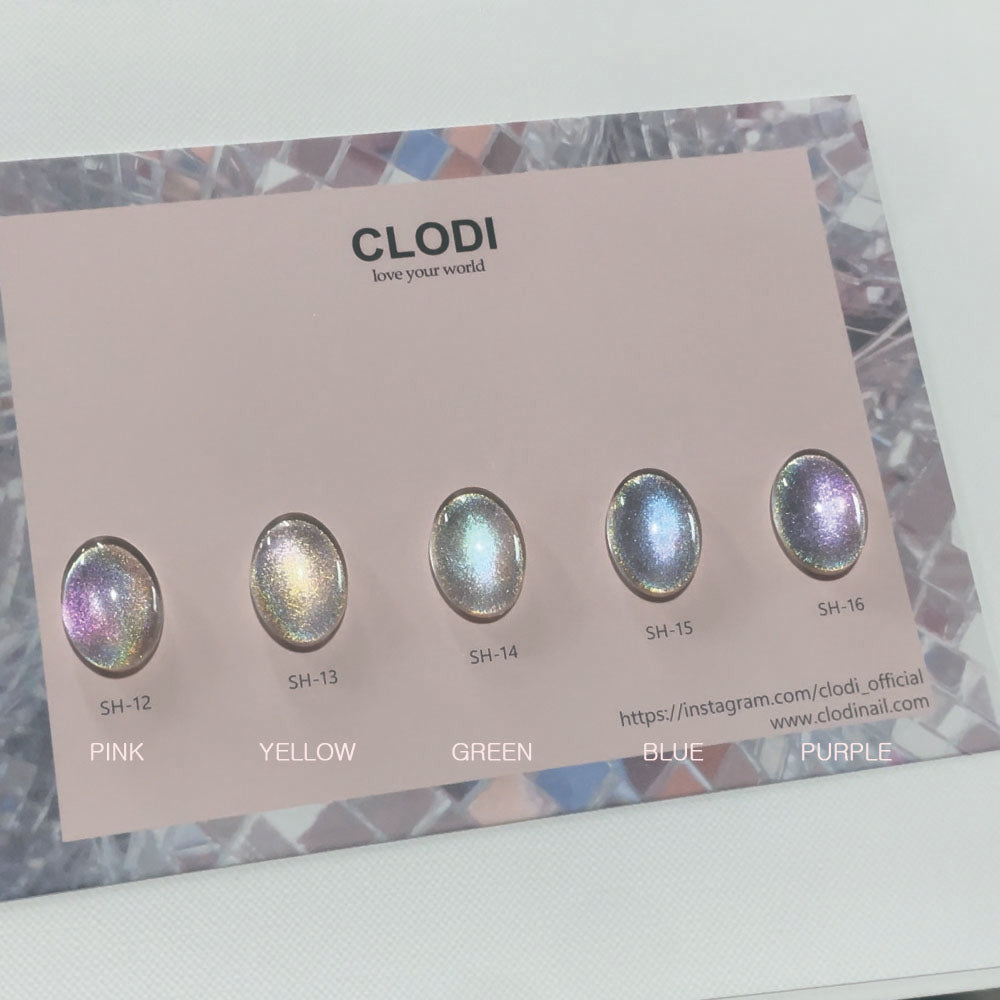 Clodi - Super Hologram Magnetic Gels (5 Types, Individuals/Full set)