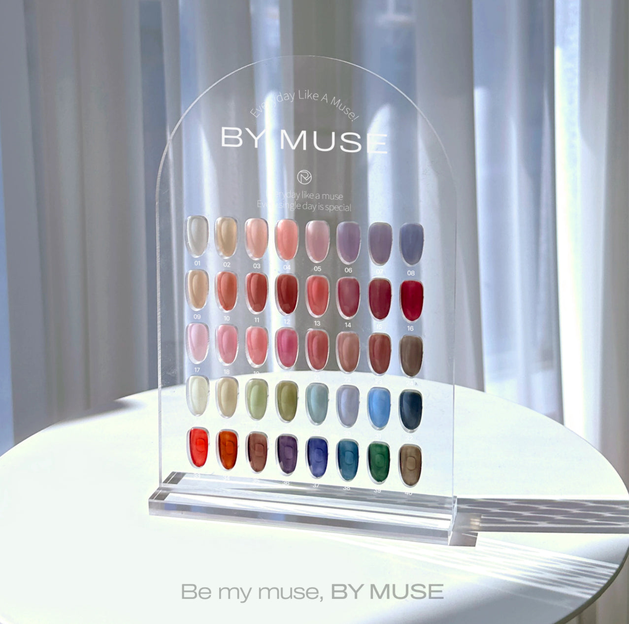 ByMuse - Be My Muse (40pc syrup gel)(Individuals/Full collection)