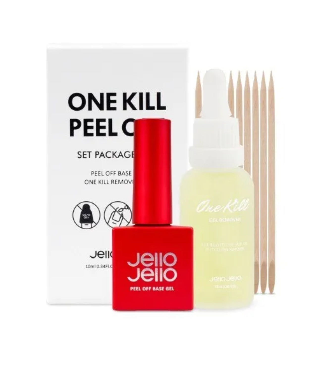JelloJello - One Kill Set (Peel off base + Remover)