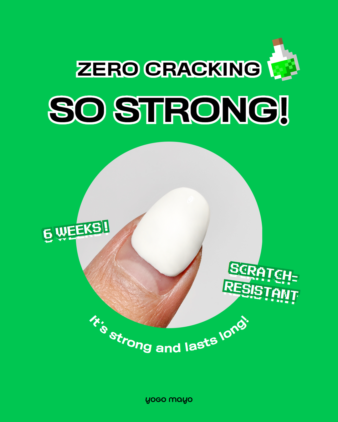 YOGO - Zombie King Builder Top Gel (Non-Wipe,30g)