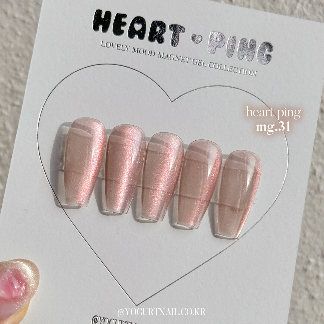 Yogurtnail Kr. - Heart Ping Collection (Individuals/Full set)