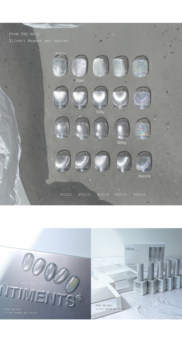 FROM THE NAIL - Silver Collection (Individuals/Full set)