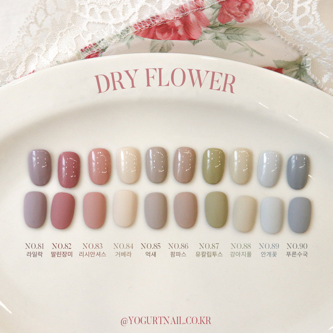Yogurtnail Kr. - Dry Flower Collection