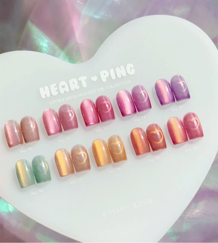 Yogurtnail Kr. - Heart Ping Collection (Individuals/Full set)