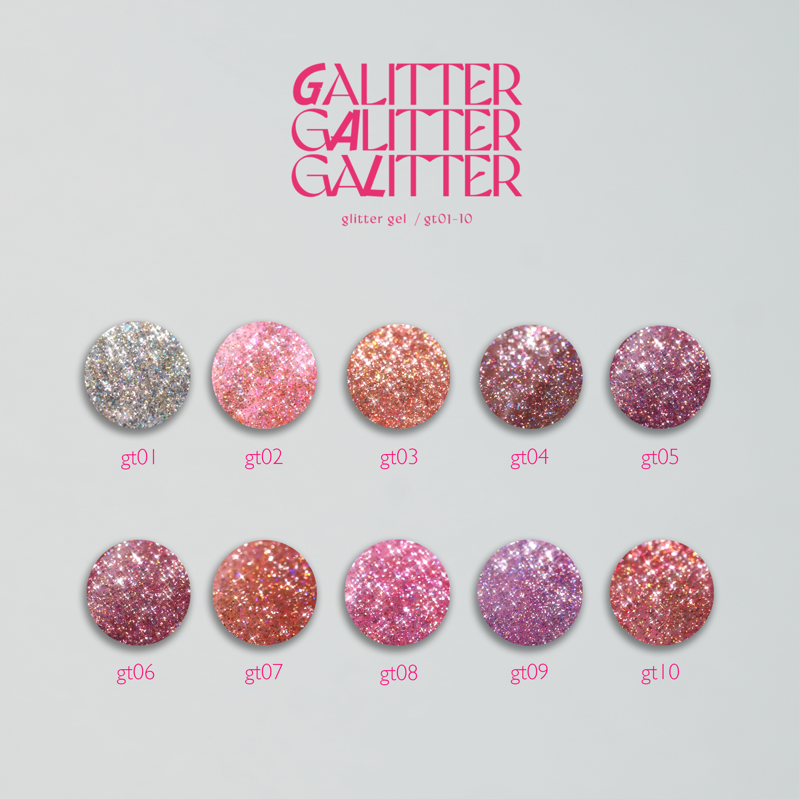 Enoi - NEW IN* Galitter (Individuals/Full set)