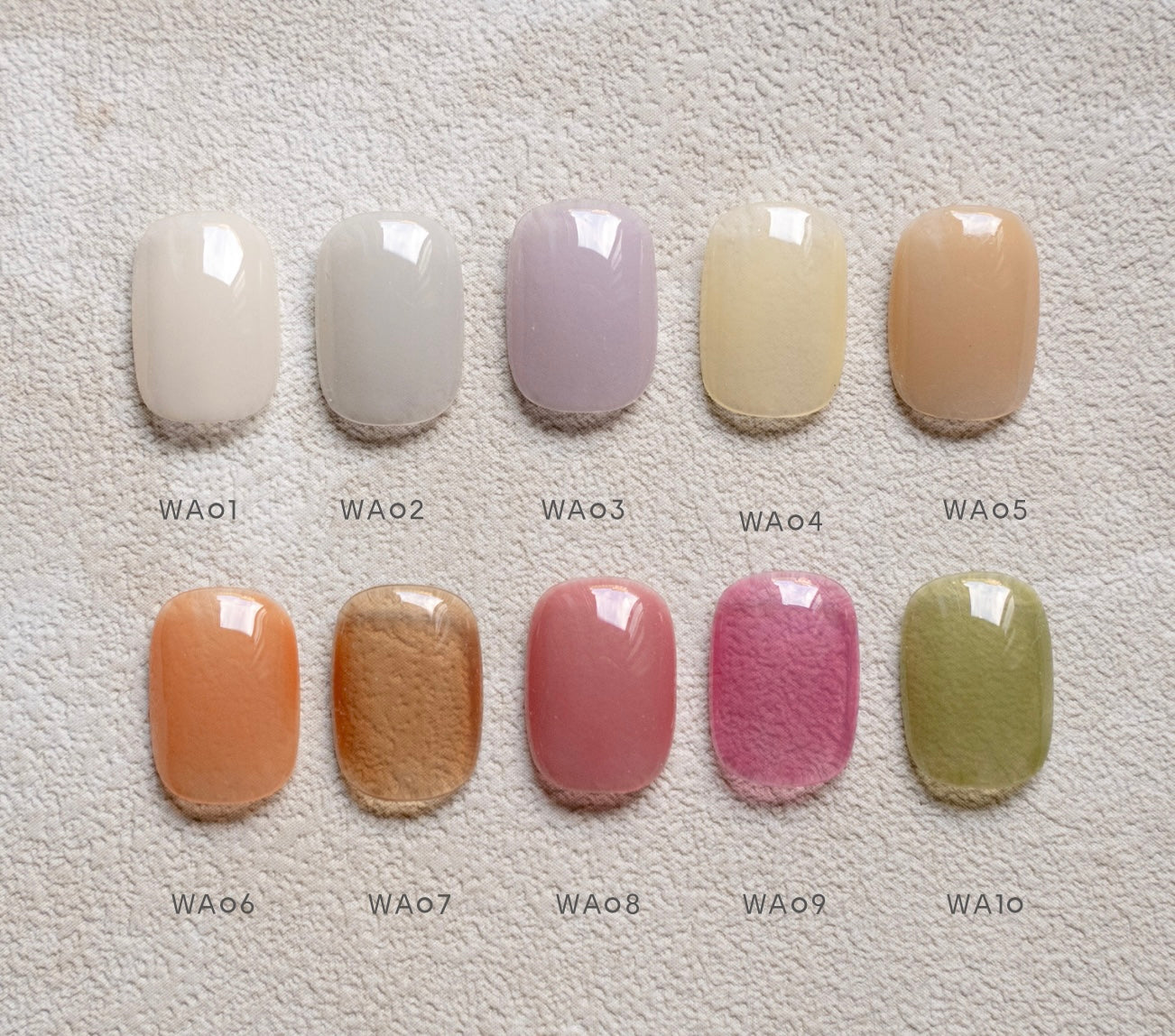 Gina - Sheer Colour Gels (10 colours)