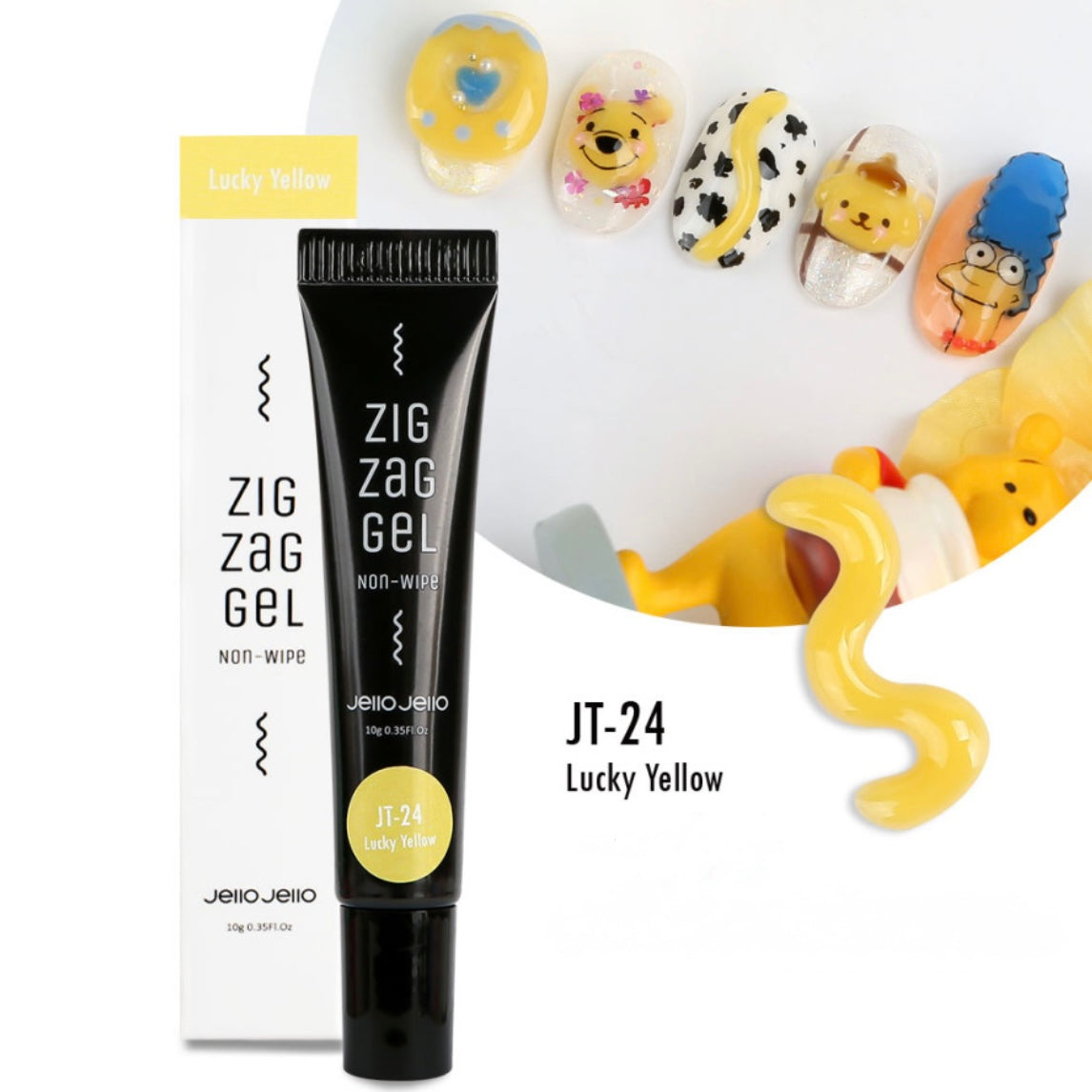 Jello Jello - Zig Zag Gel Kitsch (6 colours)