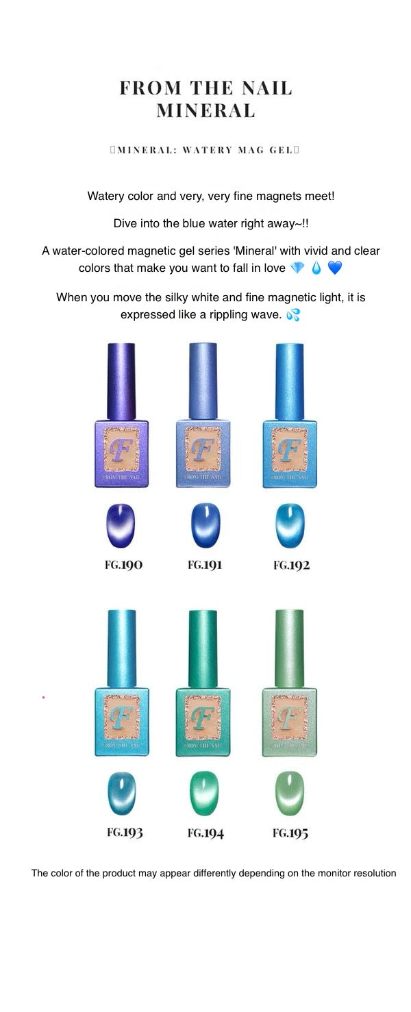 FROM THE NAIL - Mineral Collection (Individuals/Full set)