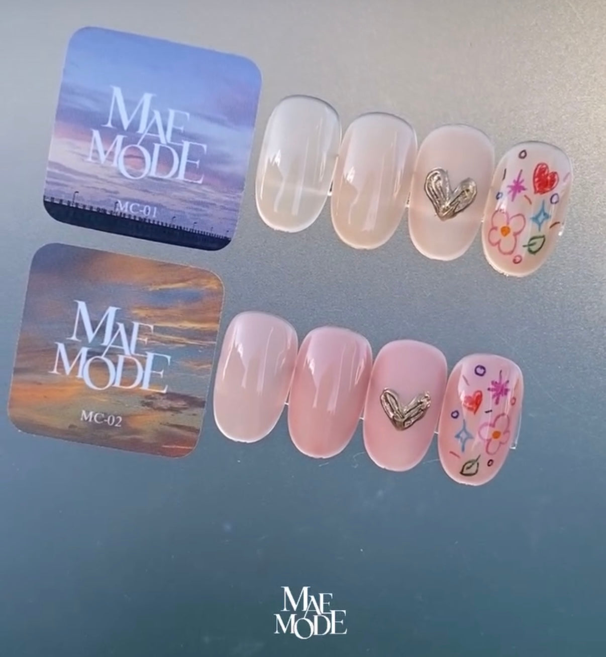 Mae Mode - Colour Gel (2 types, pencil art/powder/free edge colour correction)