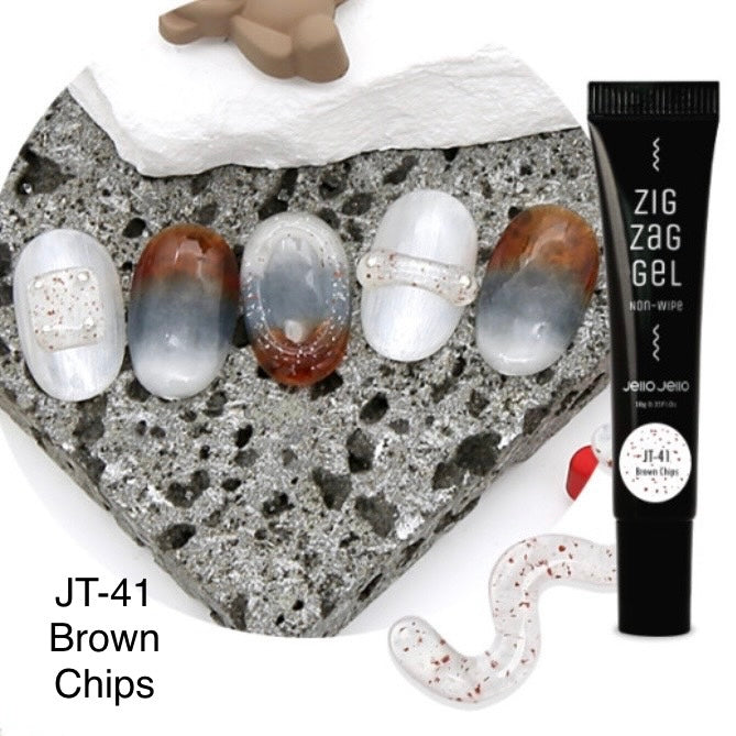Jello Jello - Zig Zag Gel Sweet Dessert (6 colours)