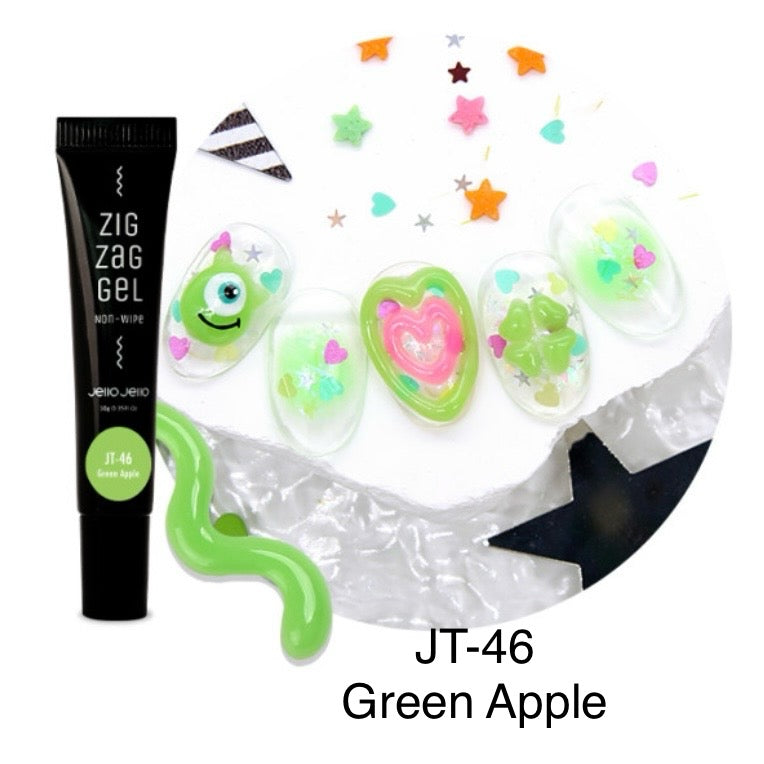 Jello Jello - Zig Zag Gel Sweet Dessert (6 colours)