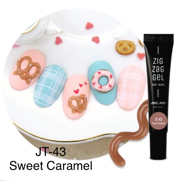 Jello Jello - Zig Zag Gel Sweet Dessert (6 colours)