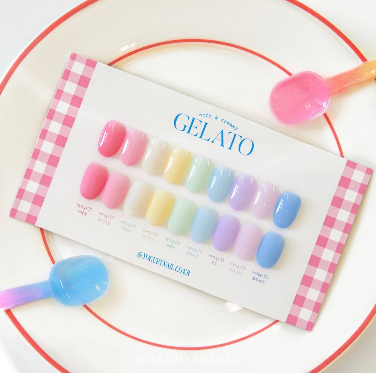 Yogurtnail Kr. - Gelato Collection (Individual/Full set)