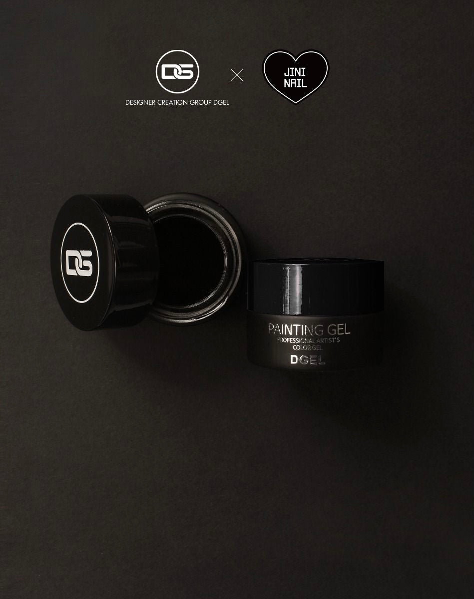 Dgel - JINI Painting Gel Black PJ008