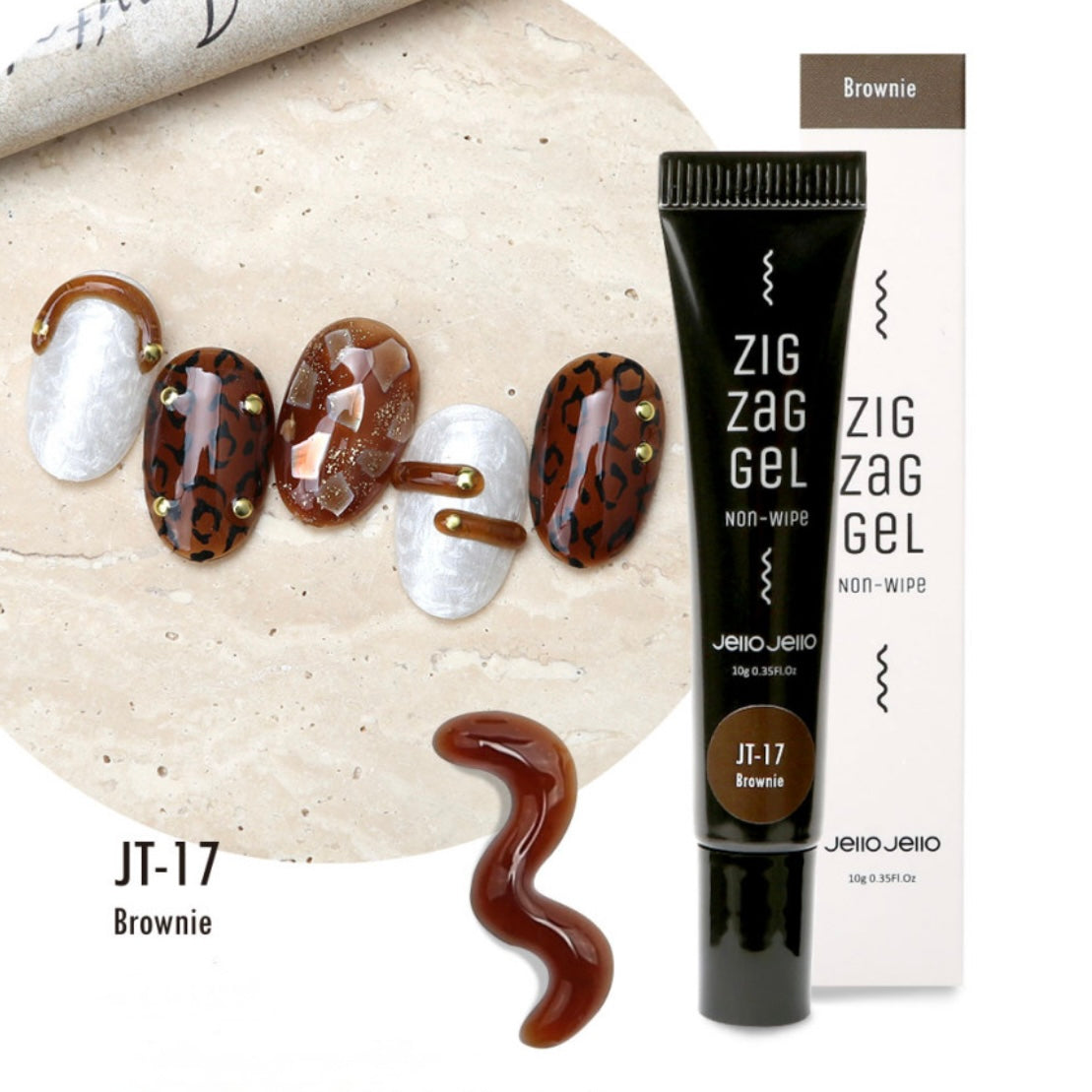Jello Jello - Zig Zag Gel Autumn (6 colours)
