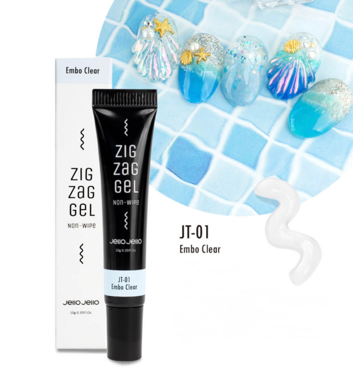 Jello Jello - Zig Zag Gel Basic (8 colours)