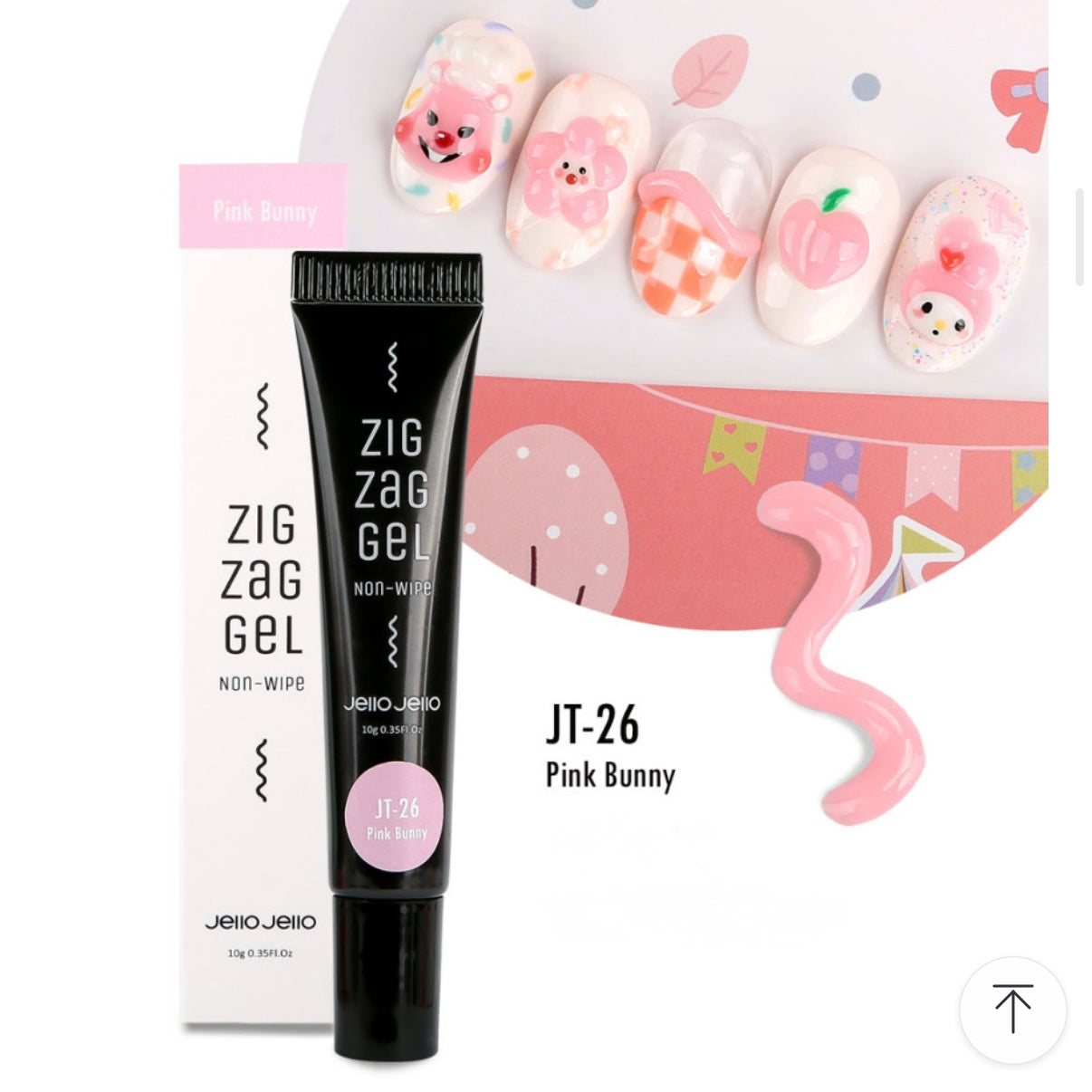 Jello Jello - Zig Zag Gel Kitsch (6 colours)
