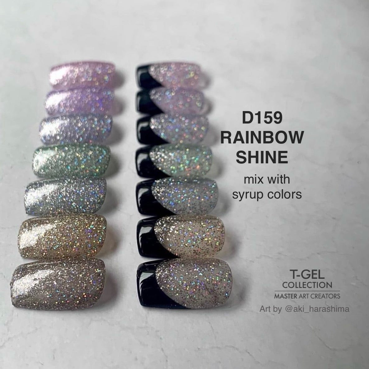 T-gel Collection - Glitter colours (15 types)