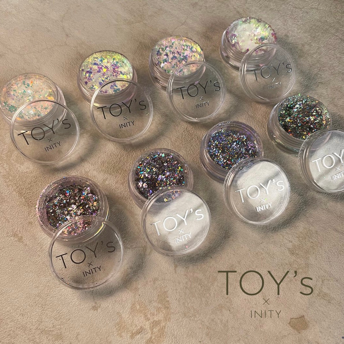 Toy’s x INITY - Fragment Aurora/Metallic Flakes (8 types)
