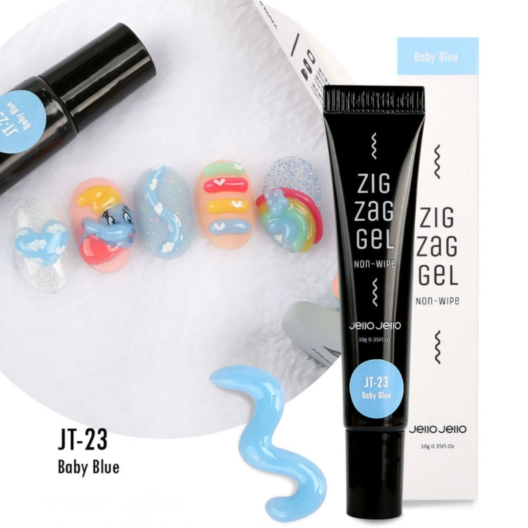 Jello Jello - Zig Zag Gel Kitsch (6 colours)