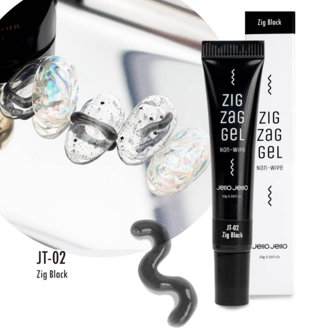 Jello Jello - Zig Zag Gel Basic (8 colours)