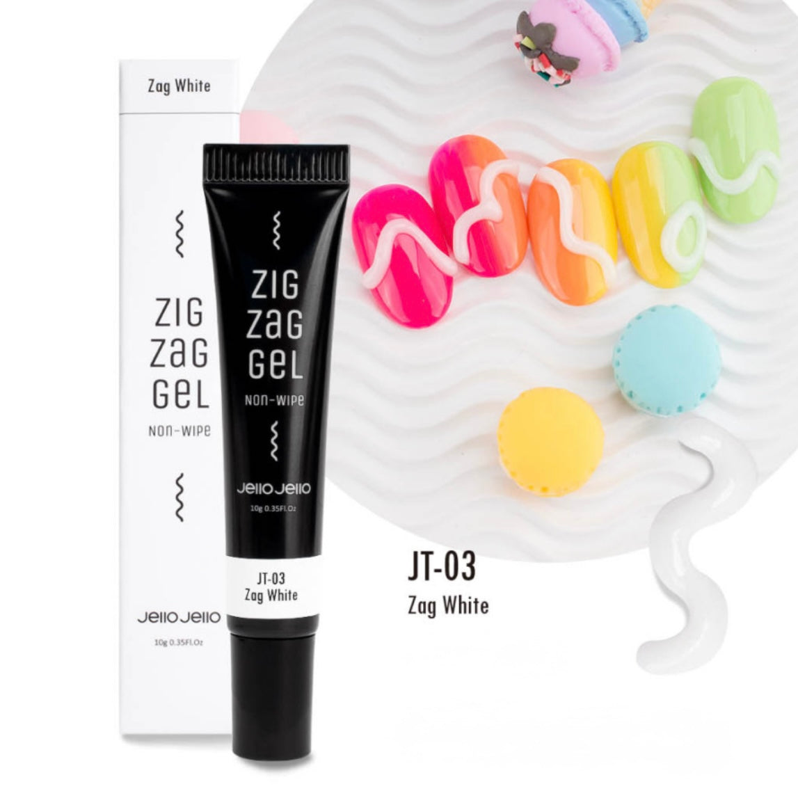 Jello Jello - Zig Zag Gel Basic (8 colours)