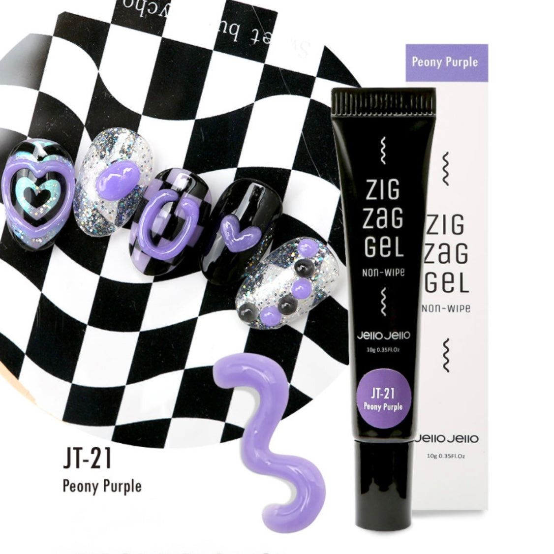 Jello Jello - Zig Zag Gel Autumn (6 colours)