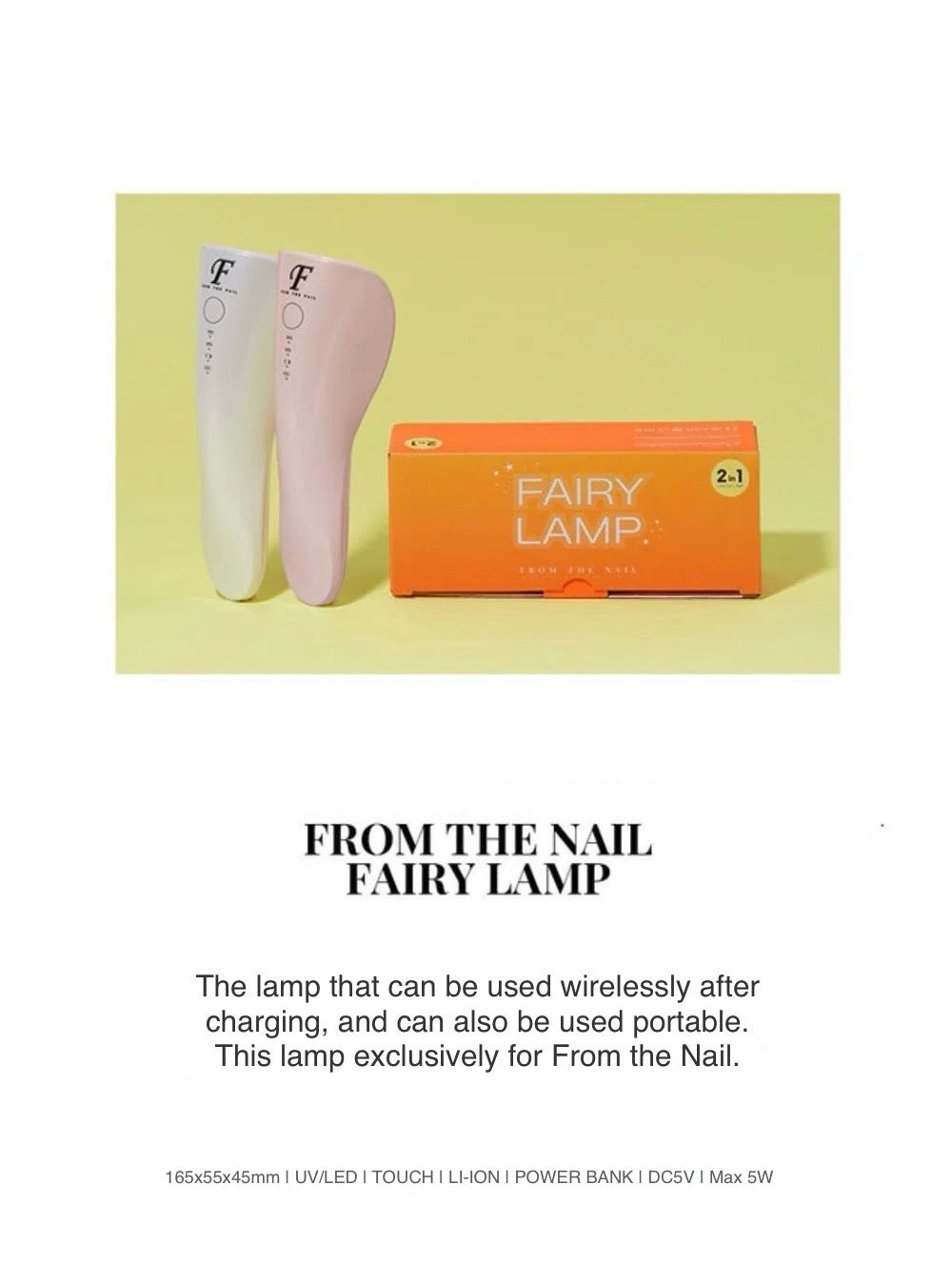 From The Nail - Fairy Lamp (2 colours)