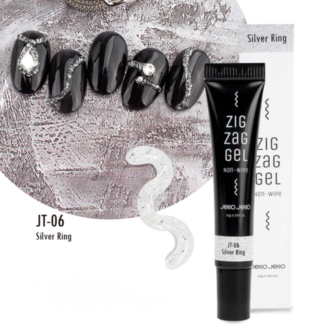 Jello Jello - Zig Zag Gel Basic (8 colours)