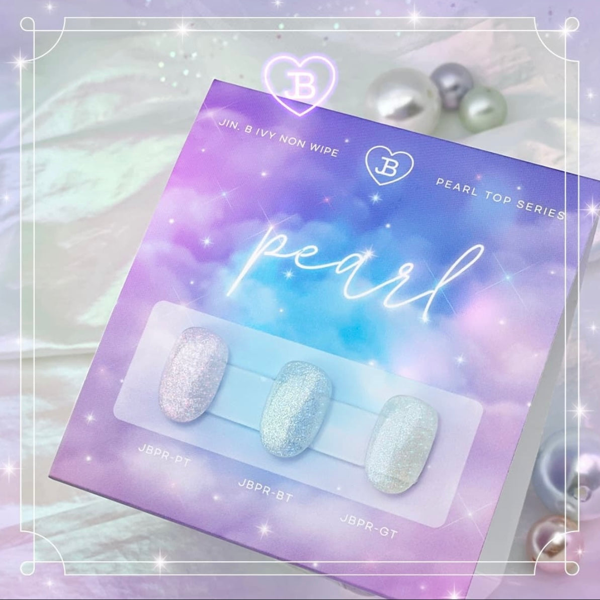 Jin.B - Ivy Pearl Non-Wipe Top Gel (3 types)