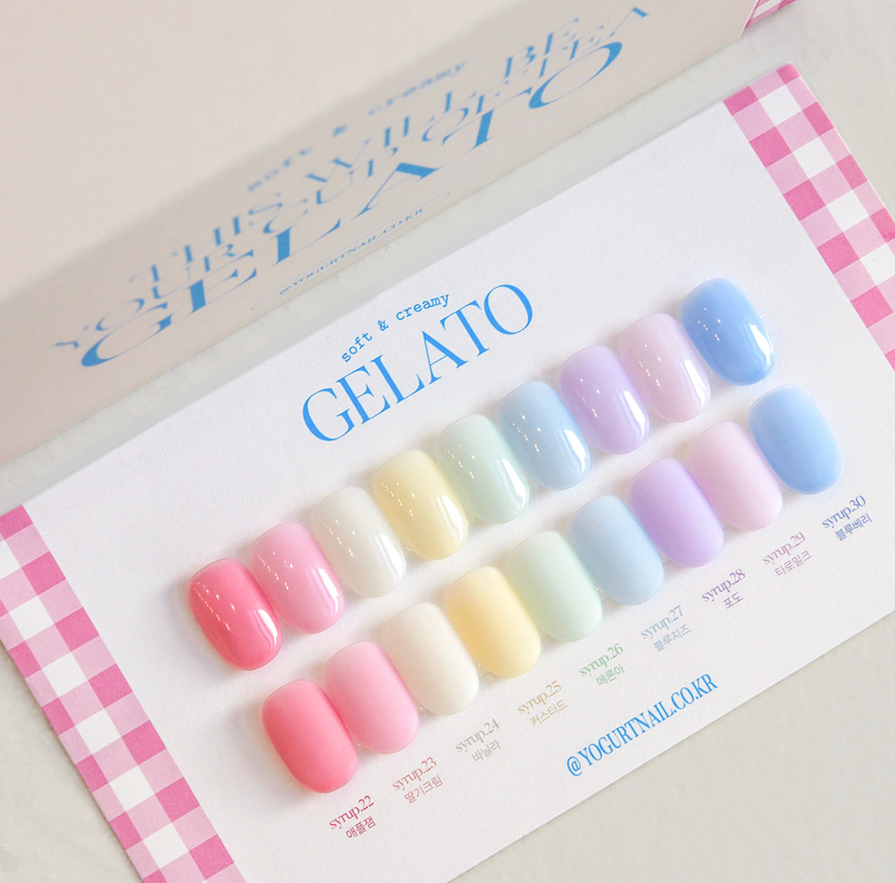 Yogurtnail Kr. - Gelato Collection (Individual/Full set)