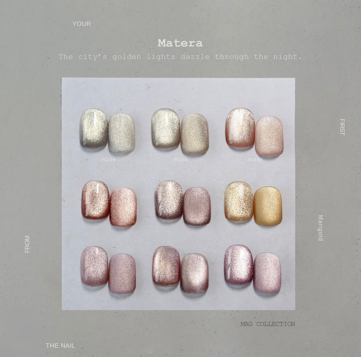 FROM THE NAIL - Matera Collection (Individuals/Full set)