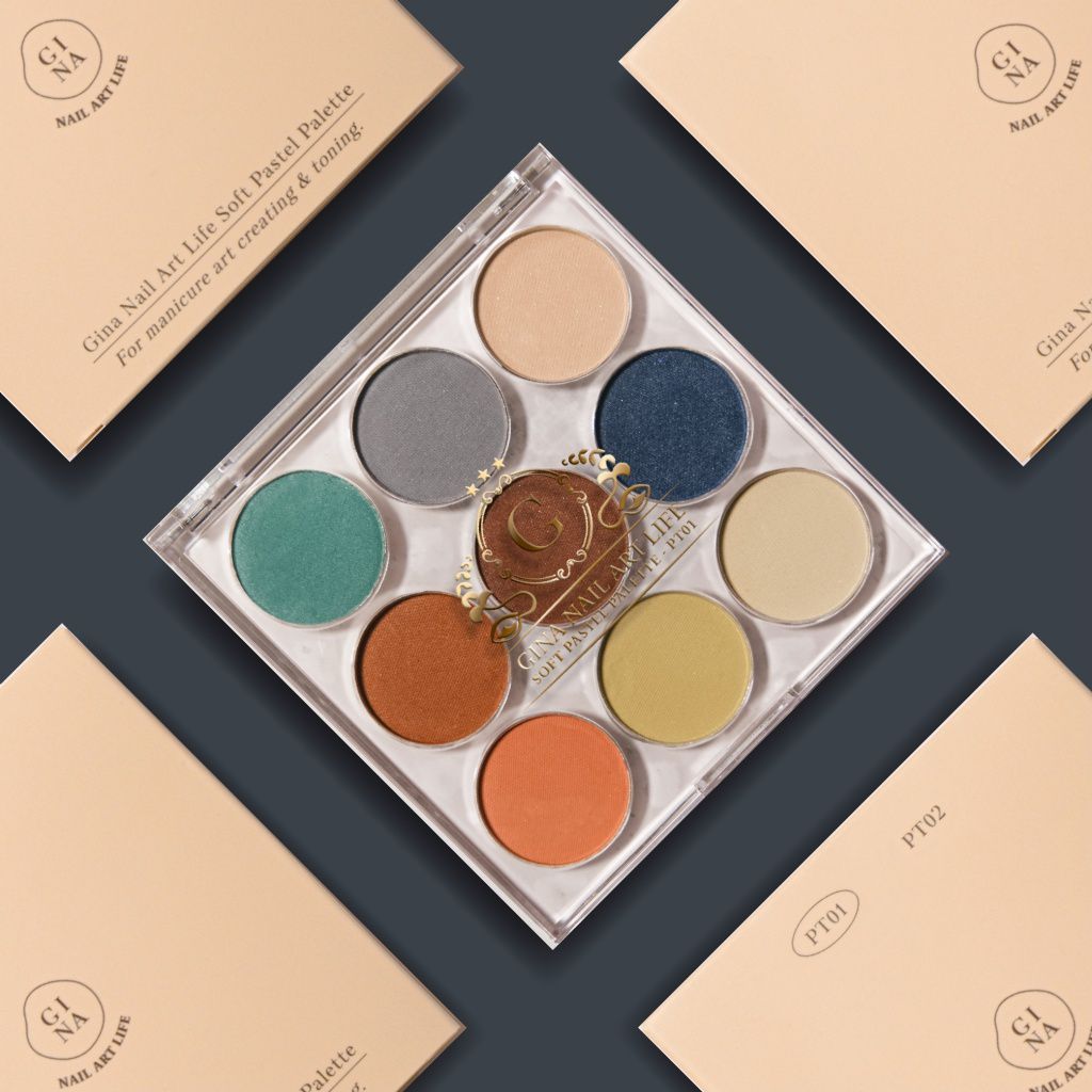 Gina - Pastel Palette (2 types)