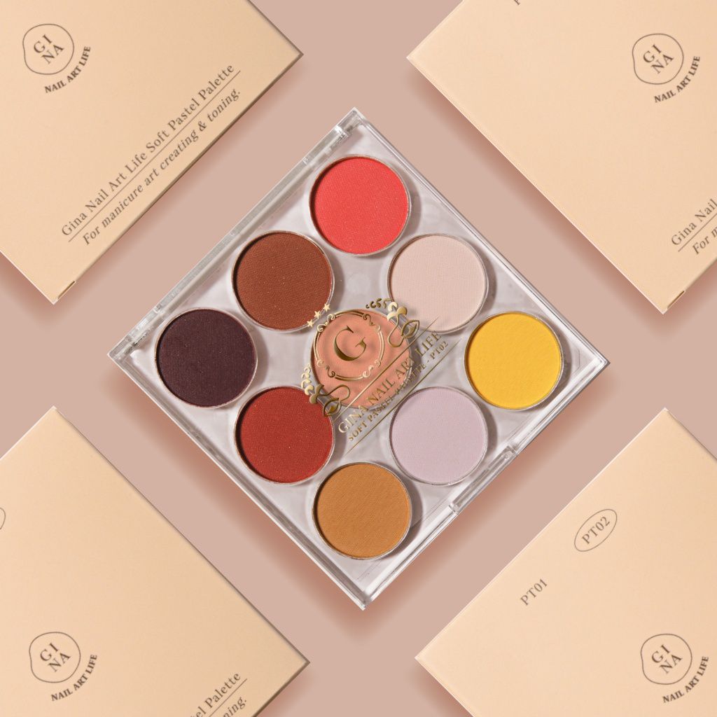 Gina - Pastel Palette (2 types)