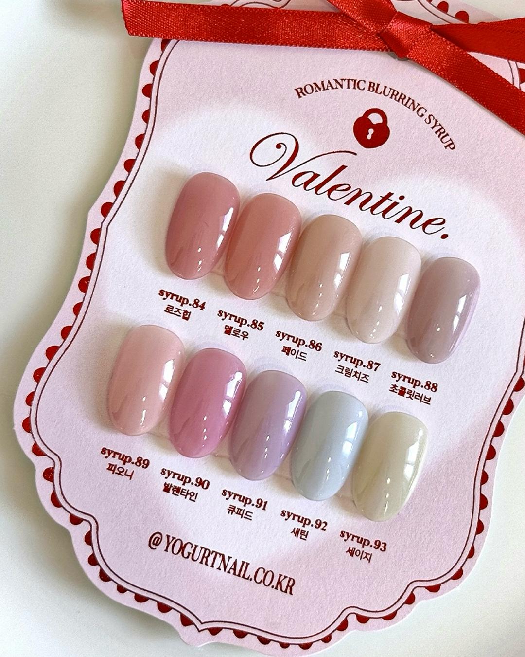 Yogurtnail Kr. - Valentine’s Collection (Individuals/Full set)
