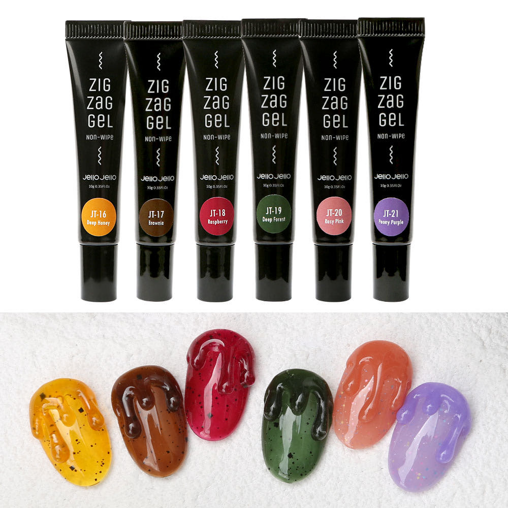 Jello Jello - Zig Zag Gel Autumn (6 colours)