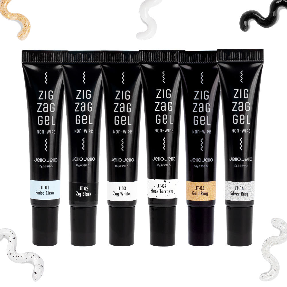 Jello Jello - Zig Zag Gel Basic (8 colours)