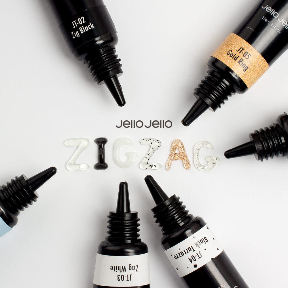 Jello Jello - Zig Zag Gel Basic (8 colours)
