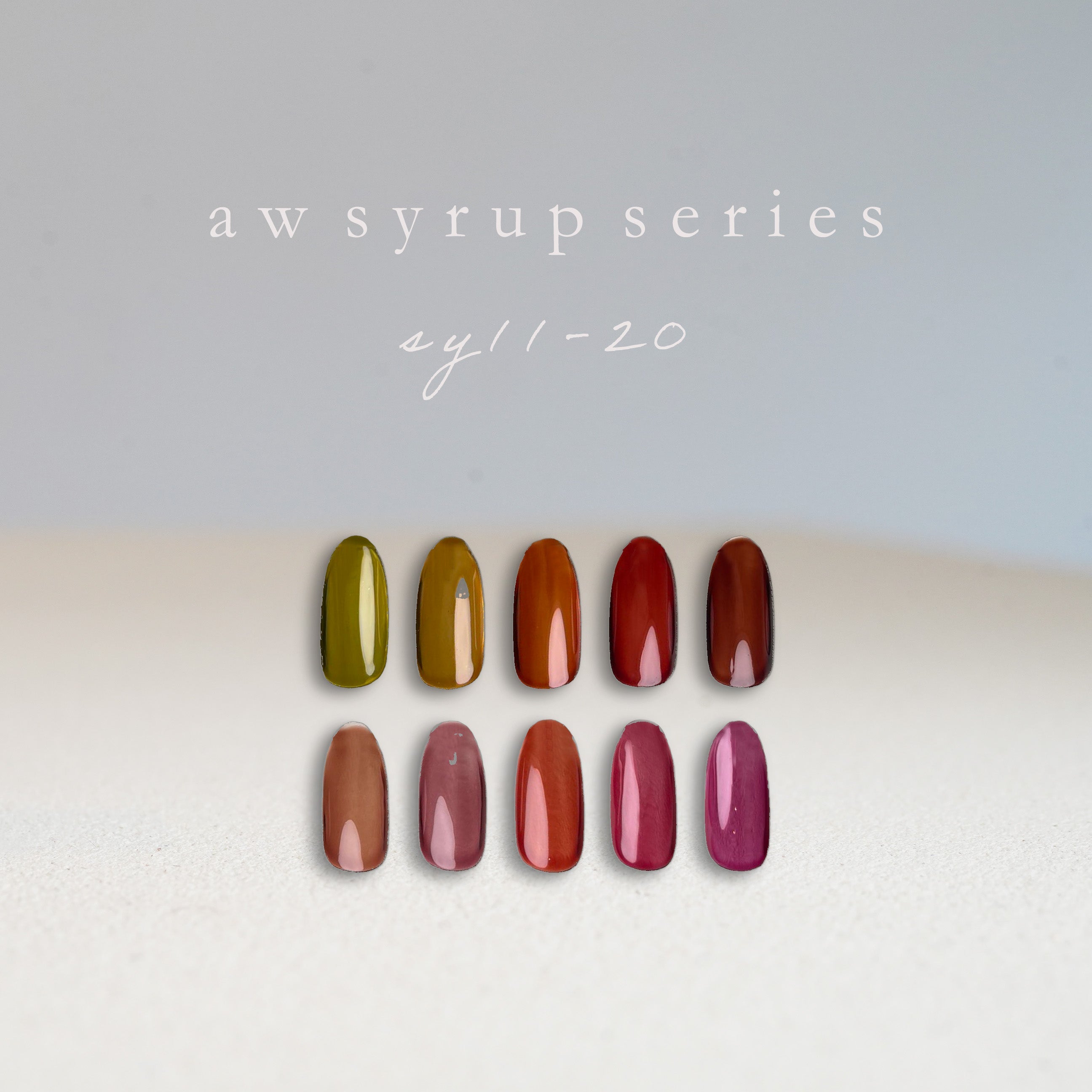 Enoi - A/W Syrups (Individuals/Full set)
