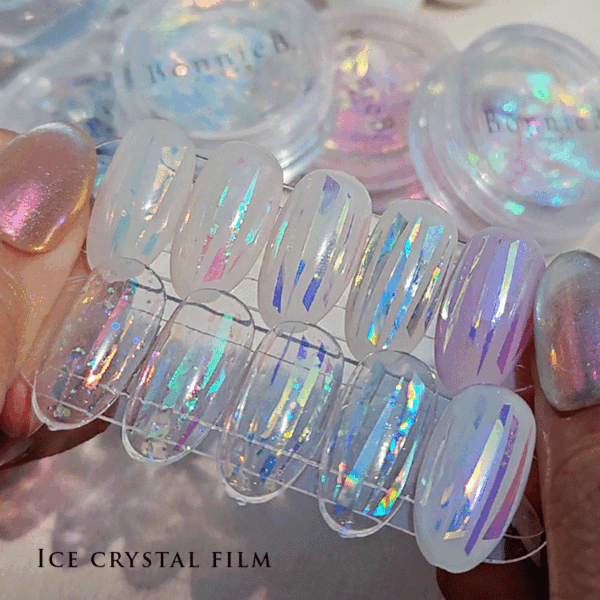 BonnieBee Hologram Ice Crystal Cutting Film BonnieBee Hologram Ice Crystal Cutting Film