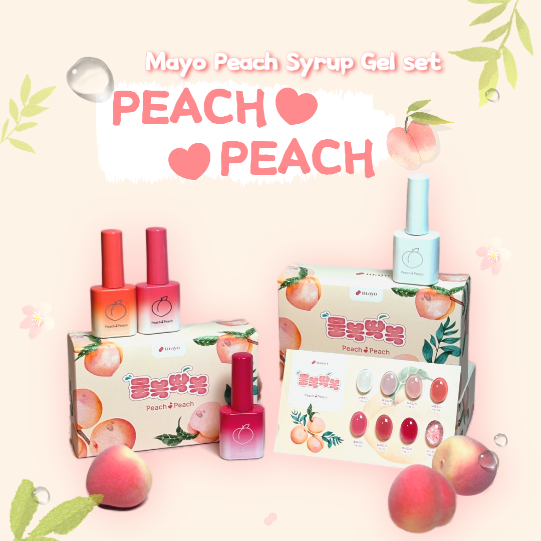 MAYO - Peach Peach 8pc Syrup Collection (Individuals/Full set)