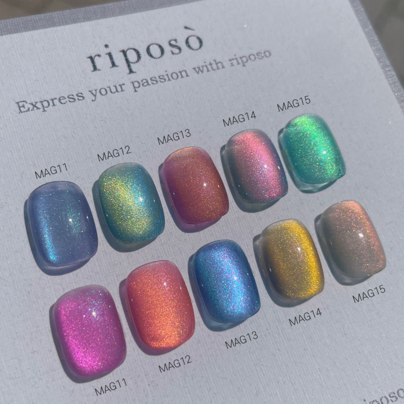 Riposo - Pulling Autumn Two-toned Cateye Collection