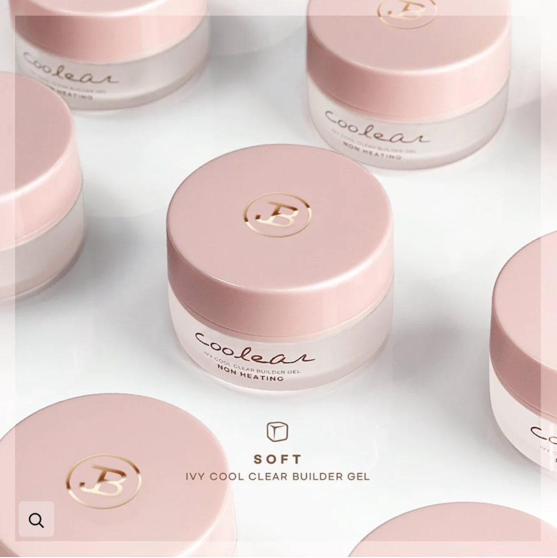 Jin.B - IVY Coolear Non-Heating Builder Gel (3 Types, 25g JAR)